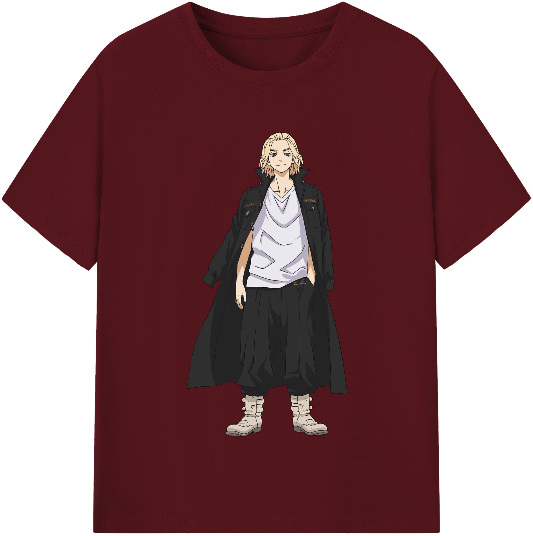 （画像用） 東京リベンジャーズ Tokyo Revengers 綿100％半袖Tシャツ（フロントプリント）